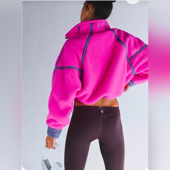 NWT Fp Movement Mountain High Half Zip Fleece Size Large - Picture 3 of 6